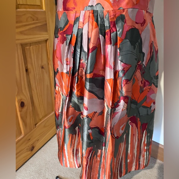 Banana Republic silk watercolour floral dress - Picture 4 of 6